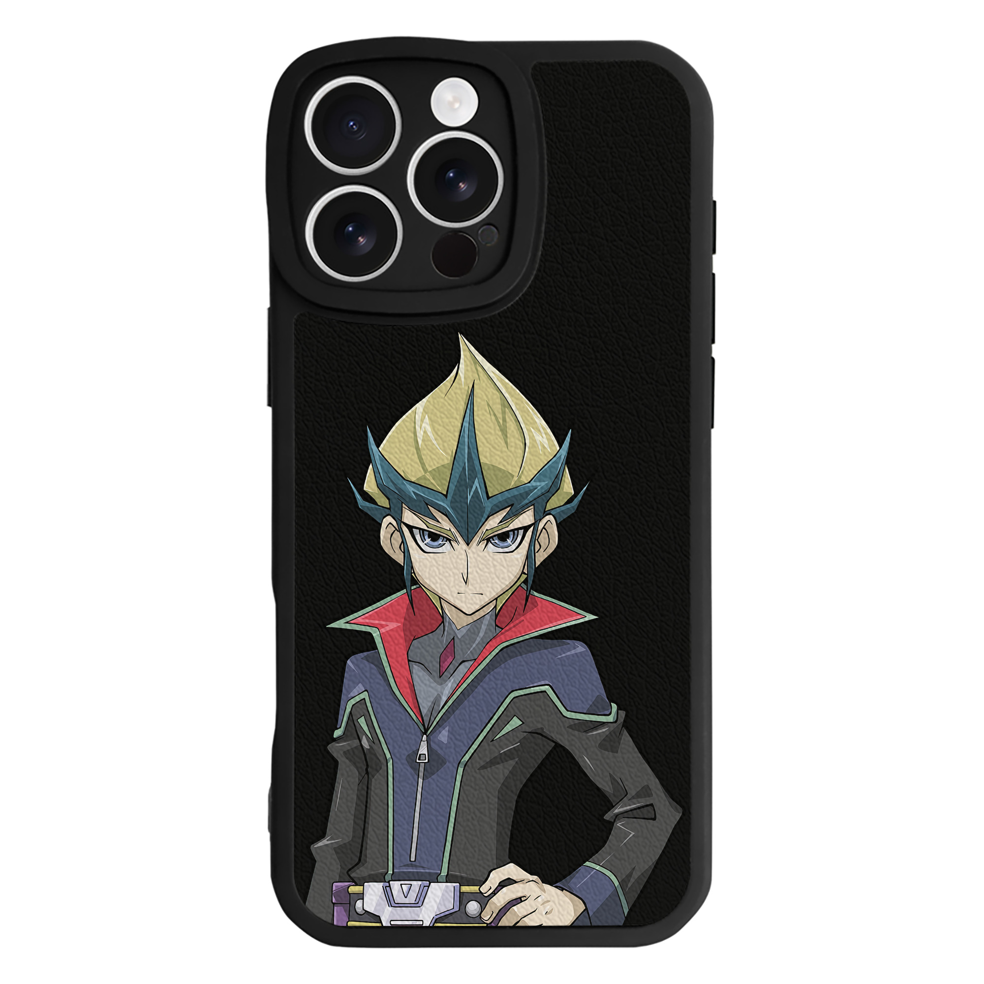 遊☆戯☆王 Yu-Gi-Oh! 【iPhone 16シリーズ対応】シリコンスマホケース（レザー調） 材質：シリコン
